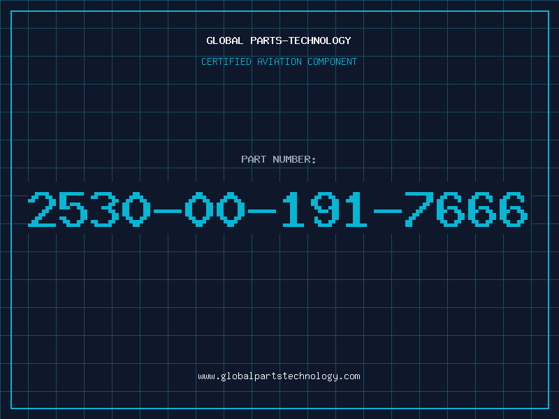 Aviation Part 2530-00-191-7666