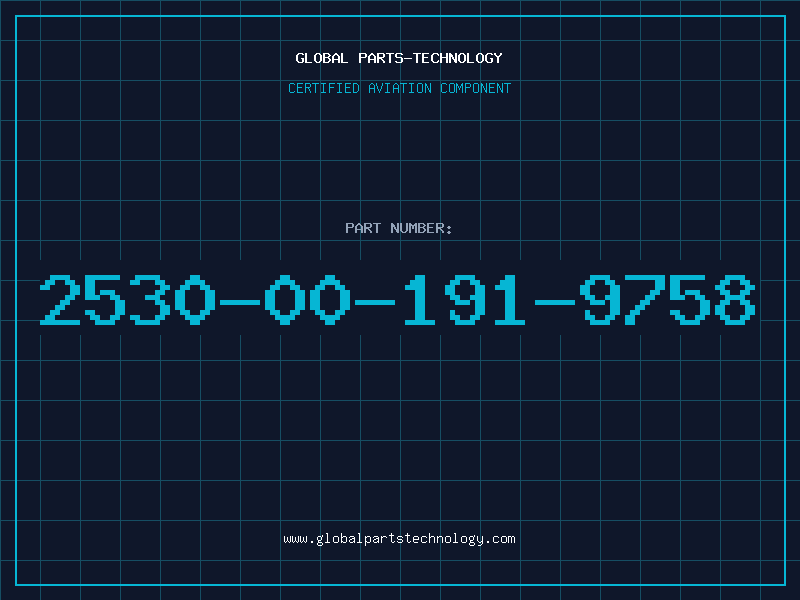 Aviation Part 2530-00-191-9758