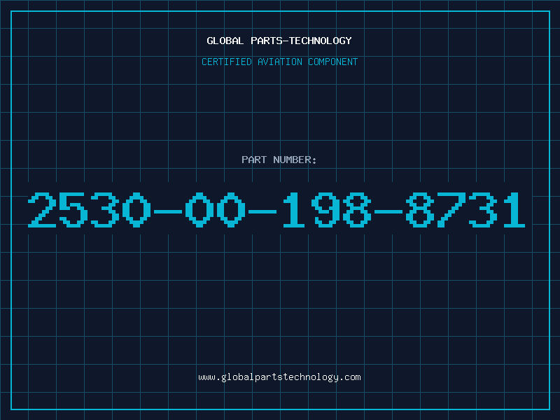 Aviation Part 2530-00-198-8731