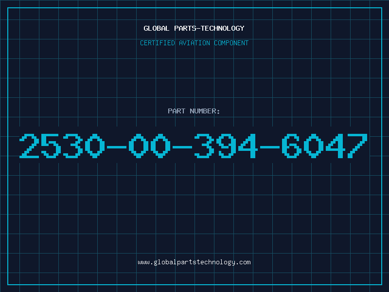 Aviation Part 2530-00-394-6047