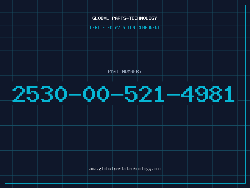 Aviation Part 2530-00-521-4981