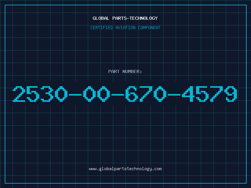Aviation Part 2530-00-670-4579