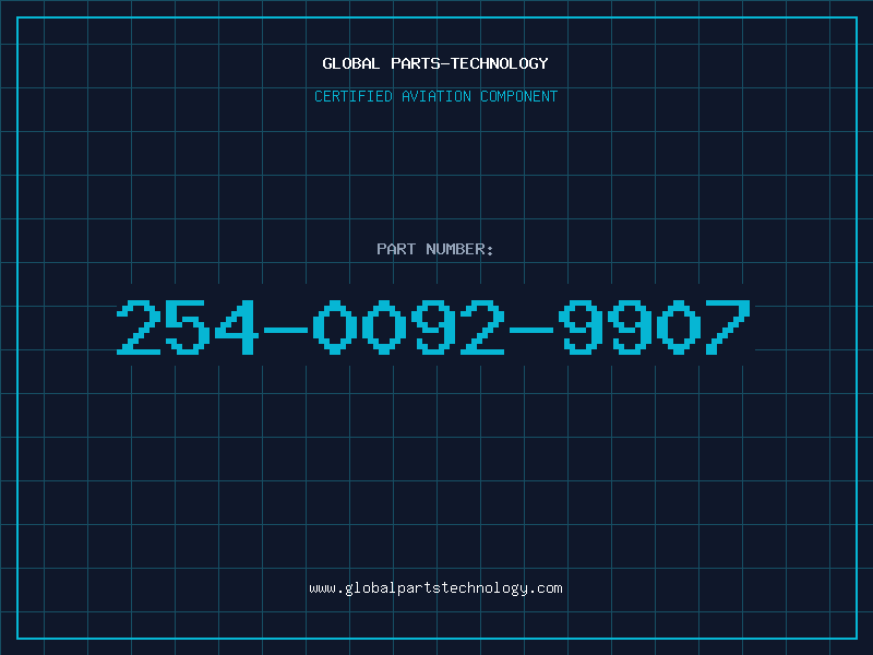 Aviation Part 254-0092-9907