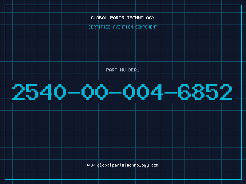 Aviation Part 2540-00-004-6852