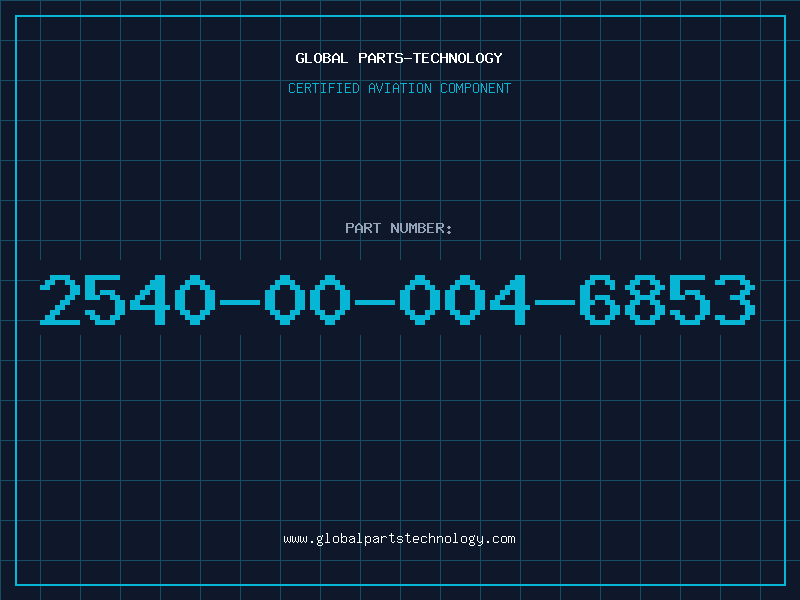 Aviation Part 2540-00-004-6853