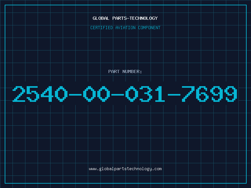 Aviation Part 2540-00-031-7699