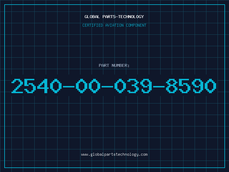 Aviation Part 2540-00-039-8590