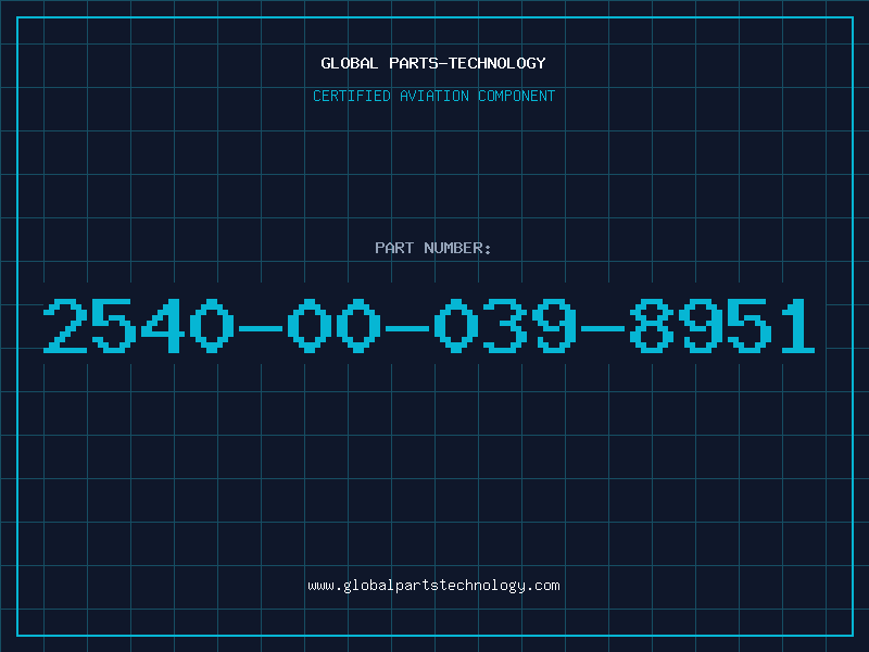 Aviation Part 2540-00-039-8951