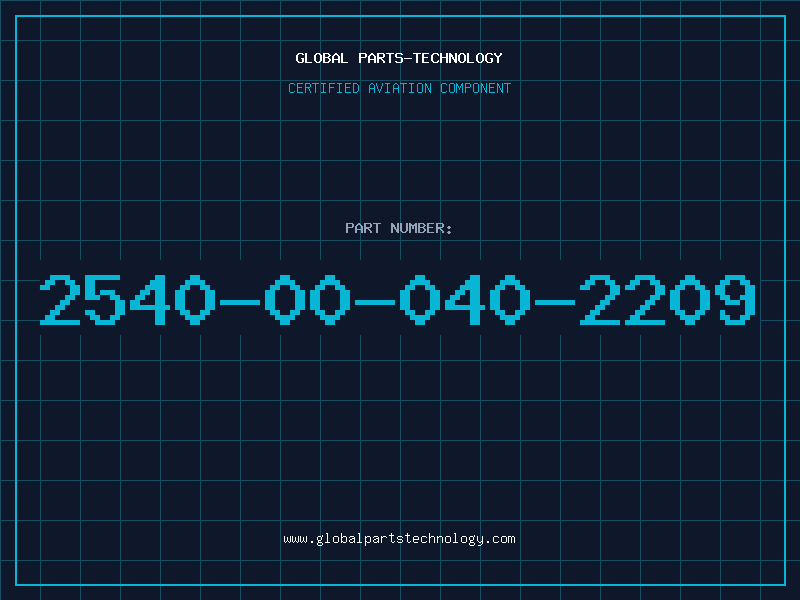 Aviation Part 2540-00-040-2209