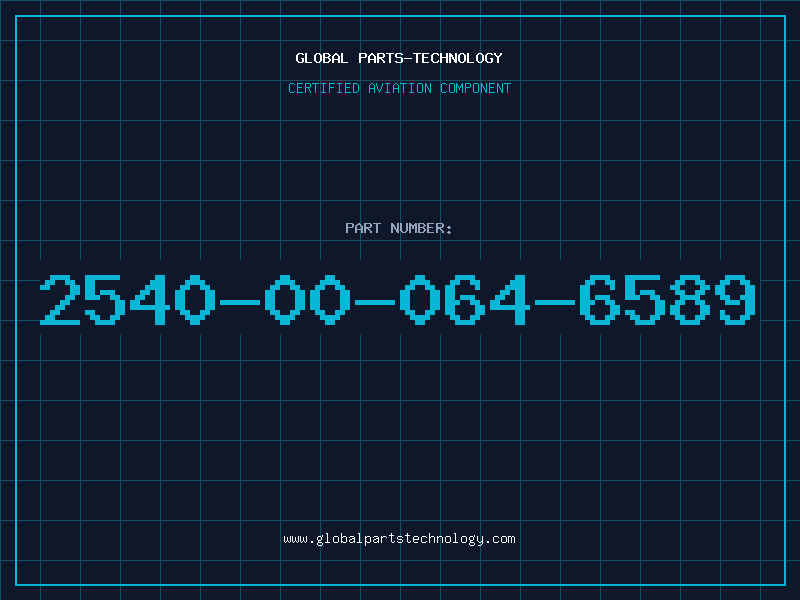 Aviation Part 2540-00-064-6589