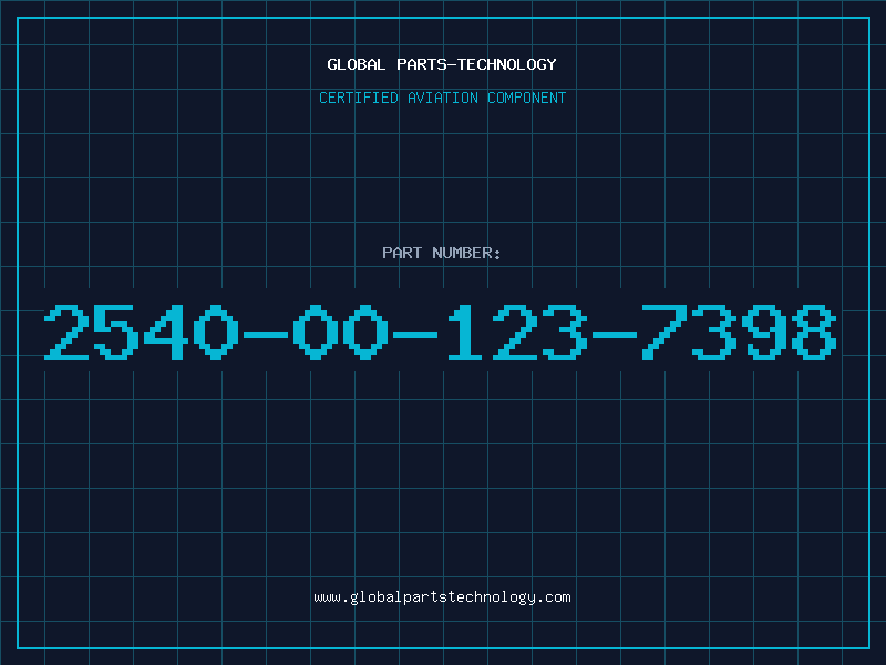 Aviation Part 2540-00-123-7398