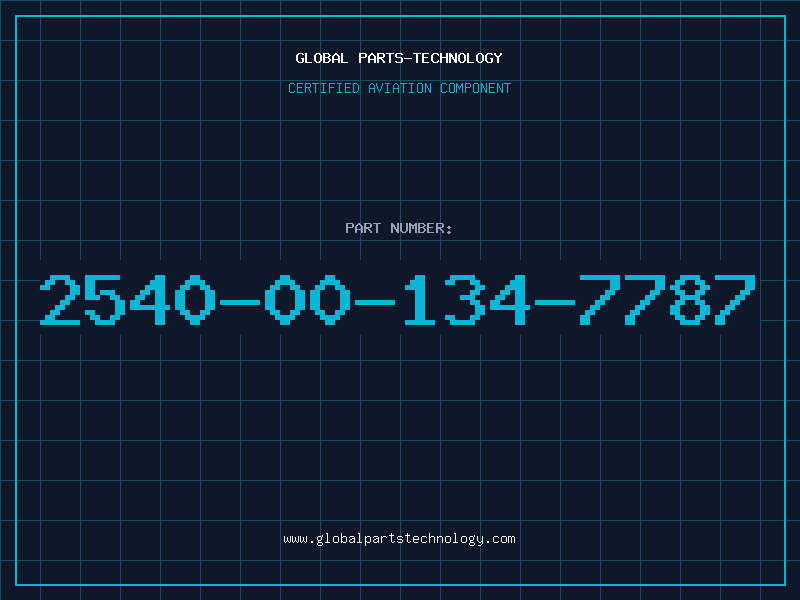 Aviation Part 2540-00-134-7787