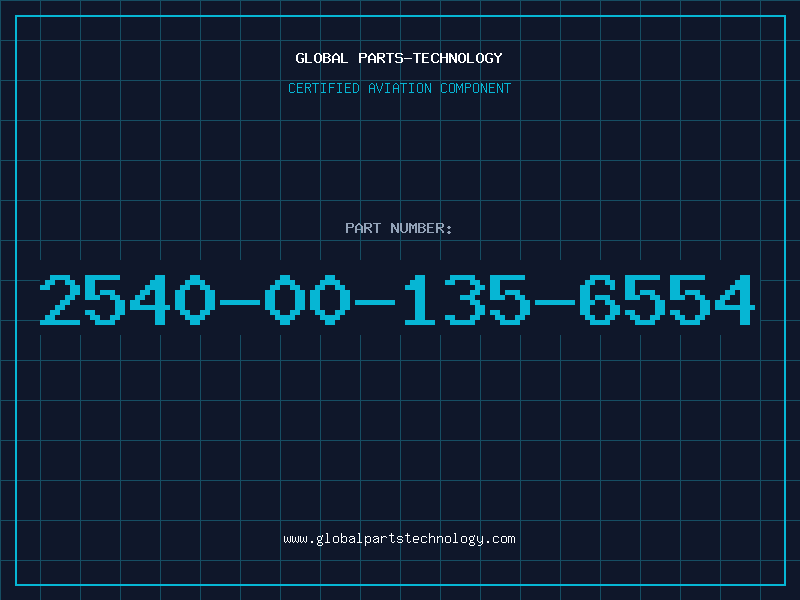 Aviation Part 2540-00-135-6554