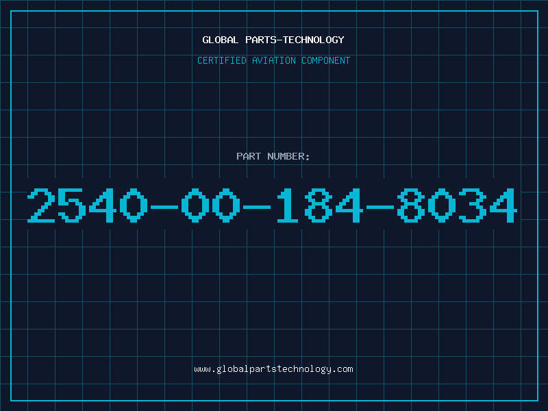 Aviation Part 2540-00-184-8034