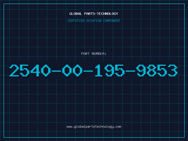 Aviation Part 2540-00-195-9853