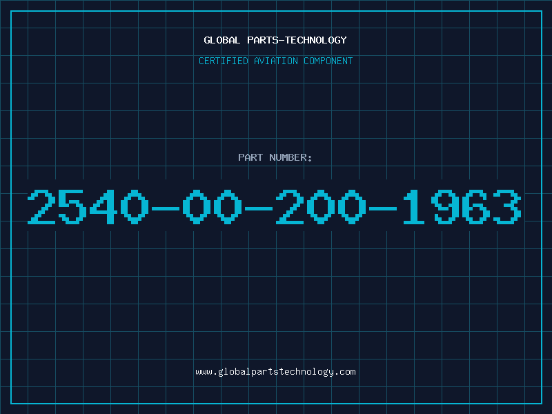 Aviation Part 2540-00-200-1963