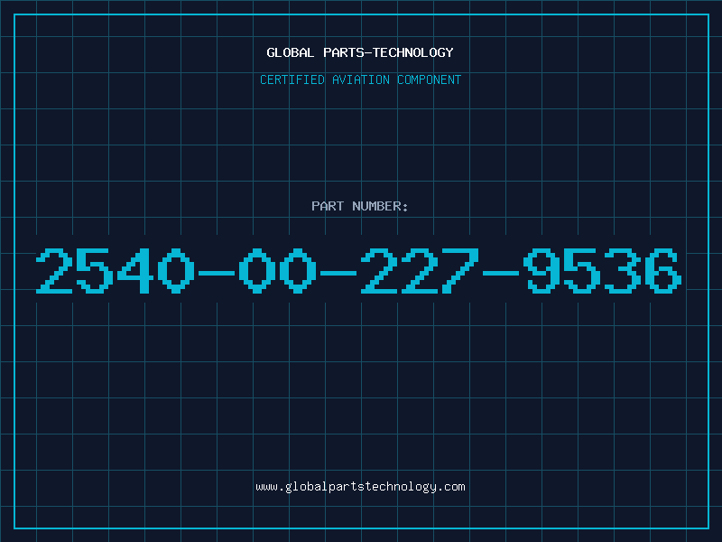 Aviation Part 2540-00-227-9536