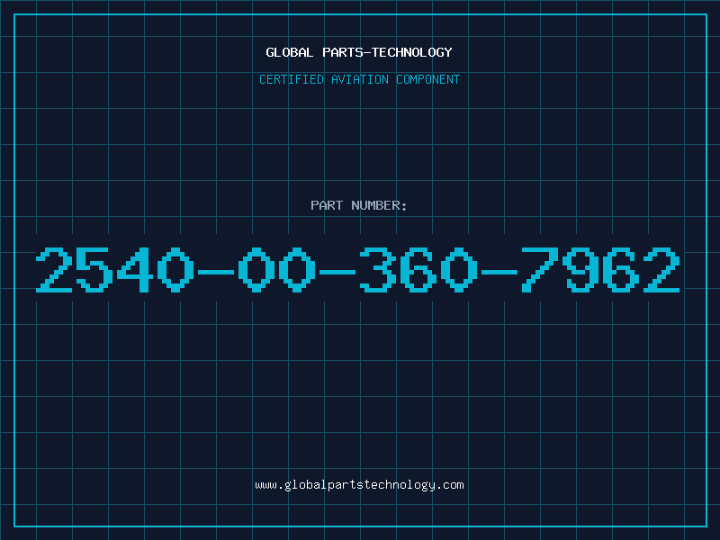 Aviation Part 2540-00-360-7962