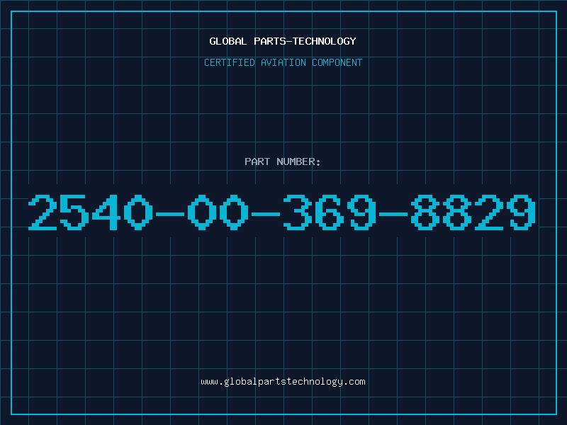 Aviation Part 2540-00-369-8829