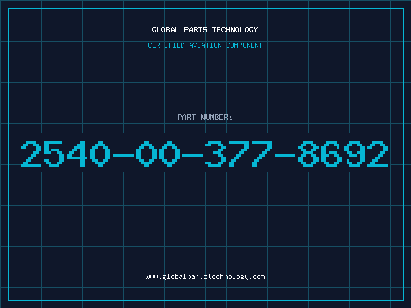 Aviation Part 2540-00-377-8692