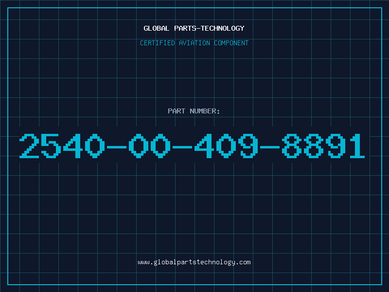 Aviation Part 2540-00-409-8891