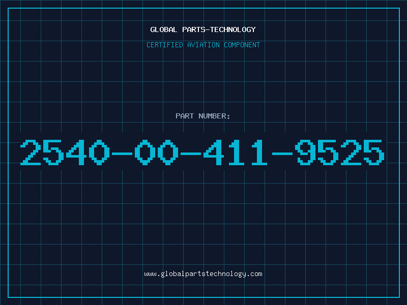 Aviation Part 2540-00-411-9525