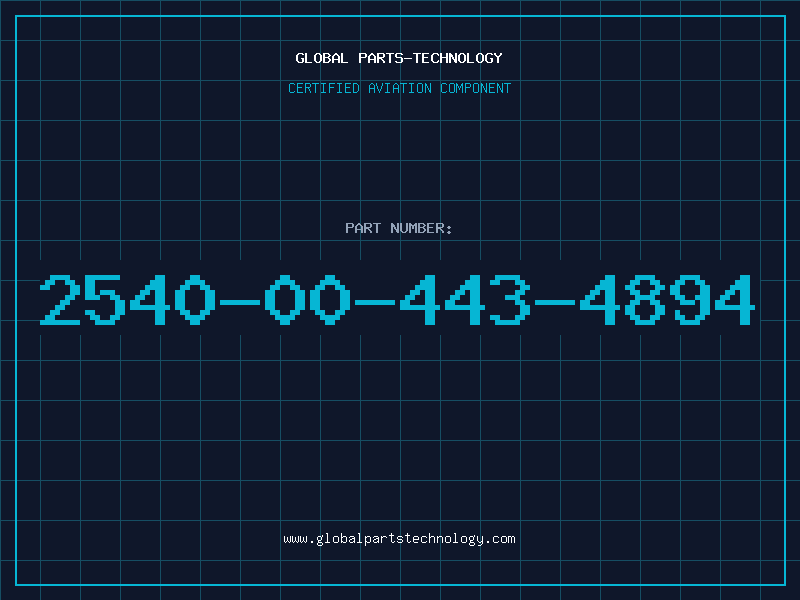 Aviation Part 2540-00-443-4894