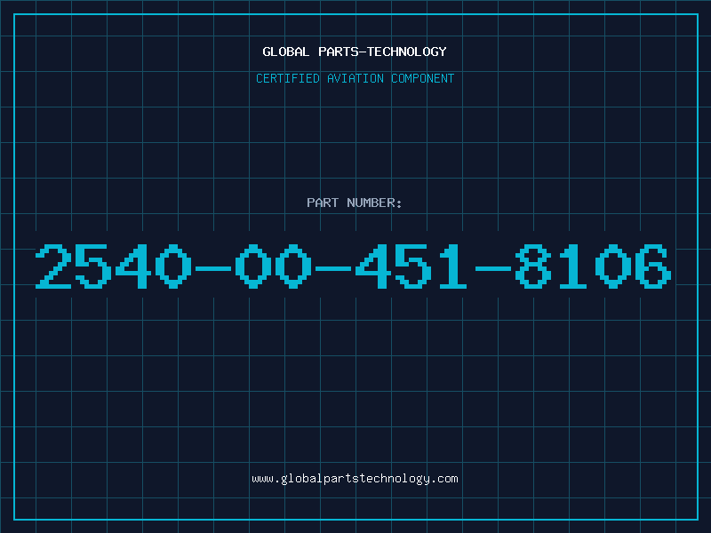 Aviation Part 2540-00-451-8106