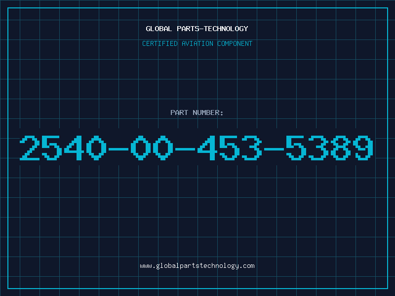 Aviation Part 2540-00-453-5389