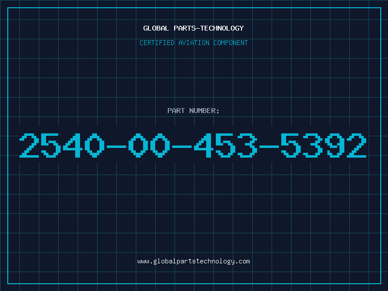 Aviation Part 2540-00-453-5392