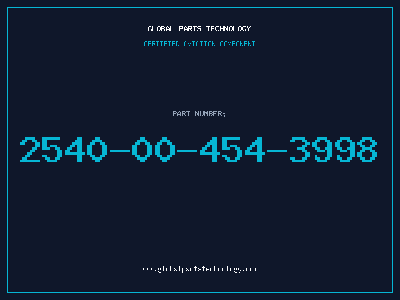 Aviation Part 2540-00-454-3998