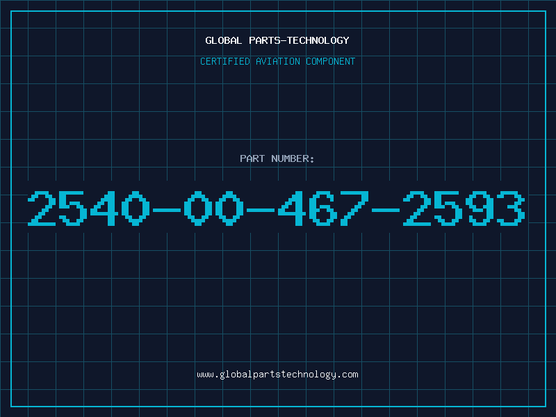 Aviation Part 2540-00-467-2593