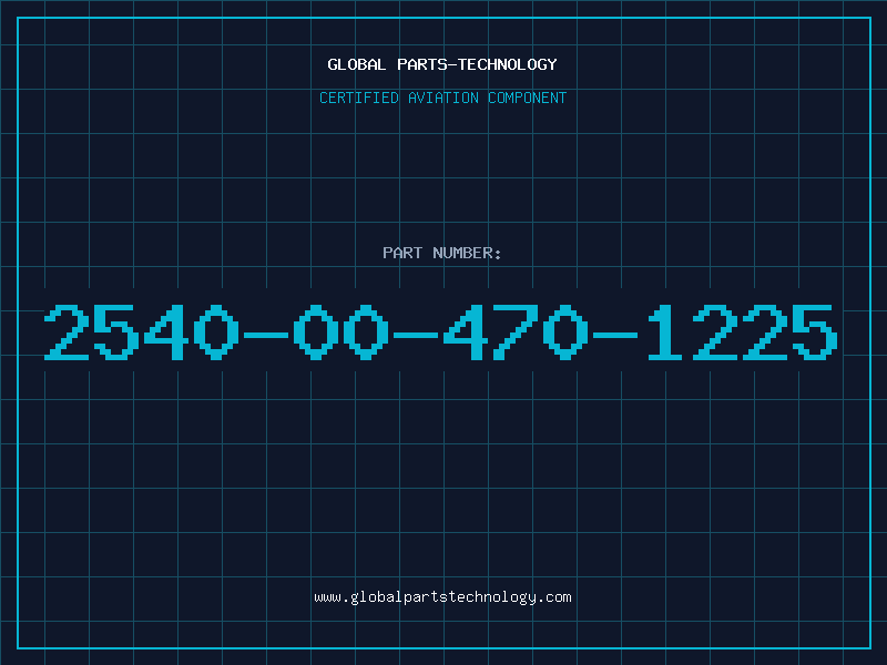 Aviation Part 2540-00-470-1225