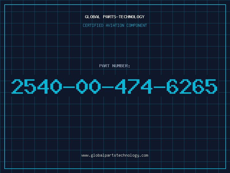 Aviation Part 2540-00-474-6265
