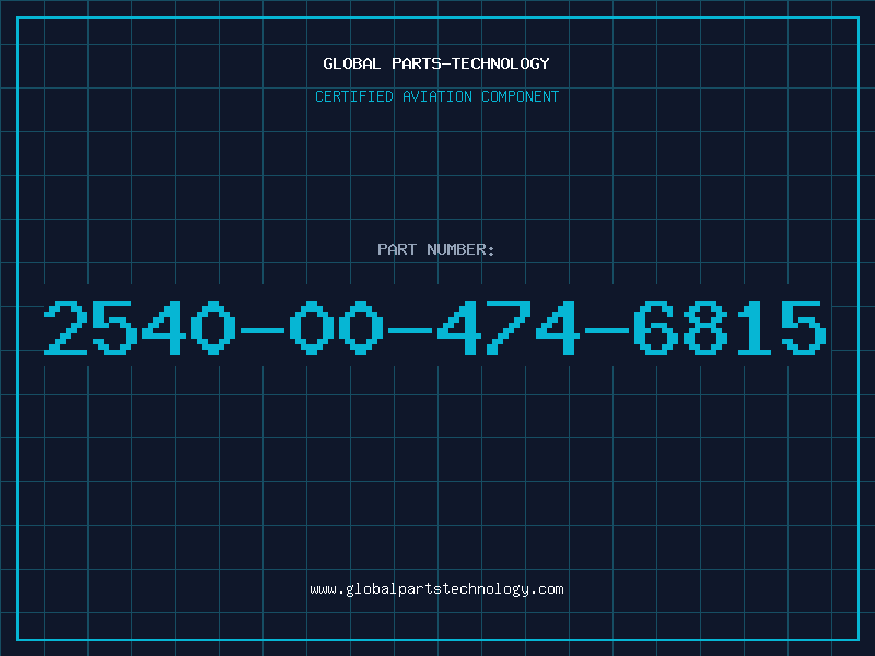 Aviation Part 2540-00-474-6815