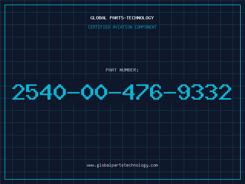 Aviation Part 2540-00-476-9332