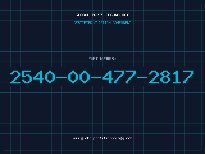 Aviation Part 2540-00-477-2817