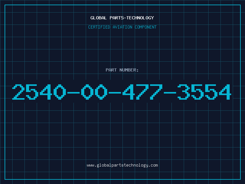 Aviation Part 2540-00-477-3554