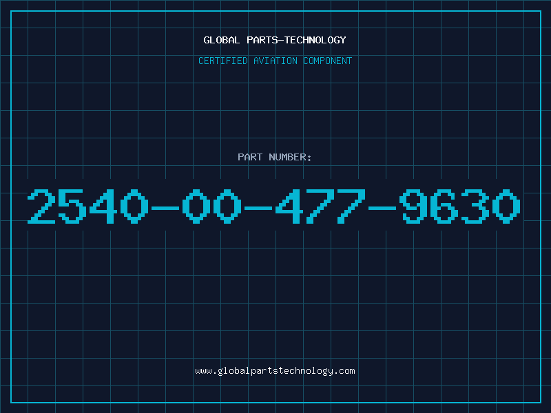 Aviation Part 2540-00-477-9630