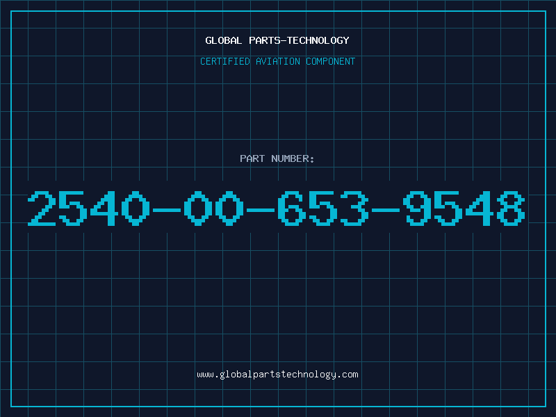 Aviation Part 2540-00-653-9548