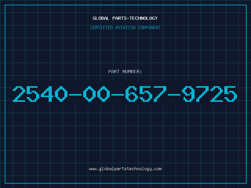 Aviation Part 2540-00-657-9725