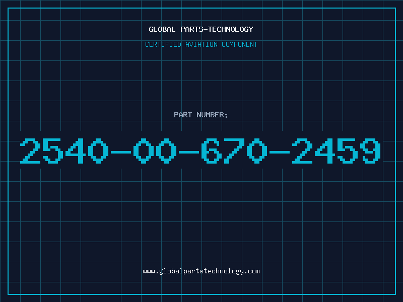 Aviation Part 2540-00-670-2459