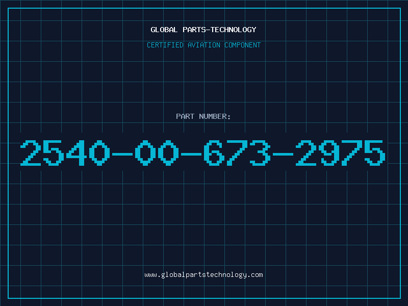 Aviation Part 2540-00-673-2975