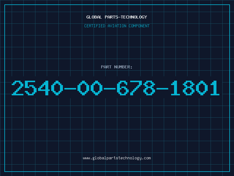 Aviation Part 2540-00-678-1801