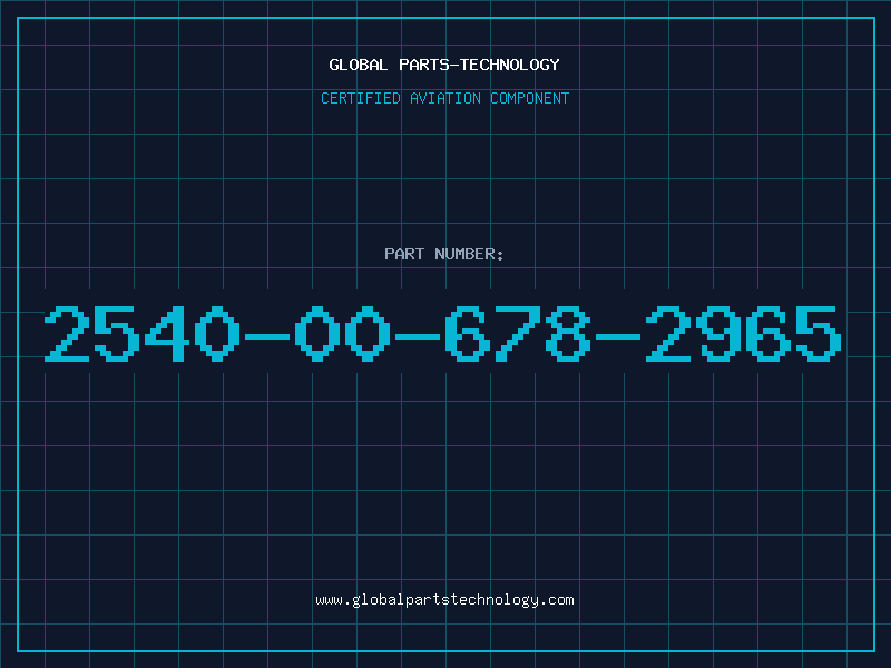 Aviation Part 2540-00-678-2965