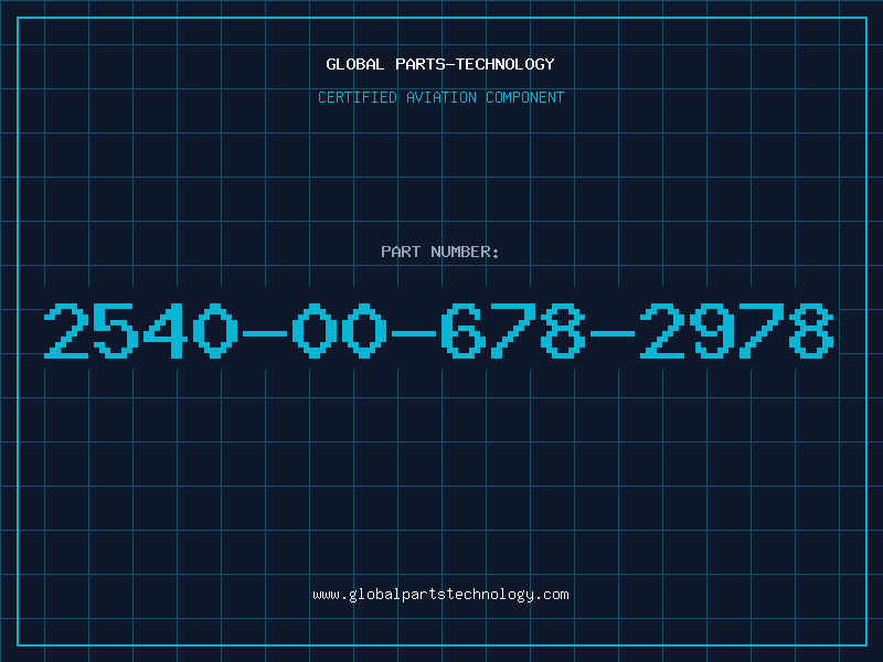 Aviation Part 2540-00-678-2978