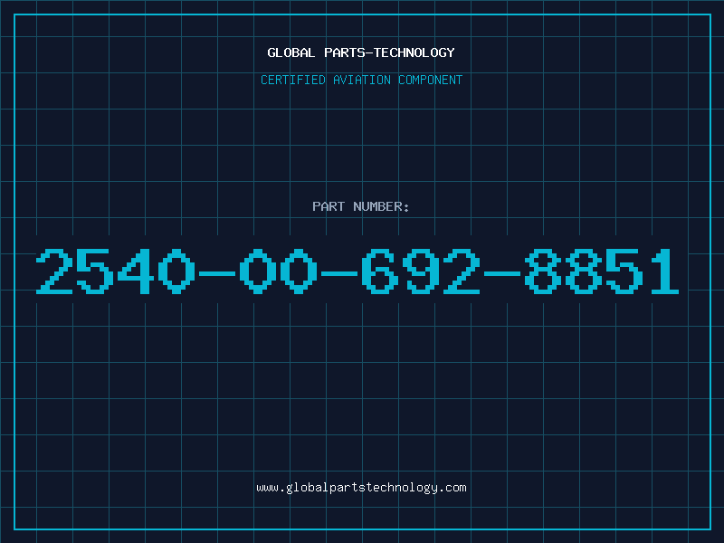 Aviation Part 2540-00-692-8851