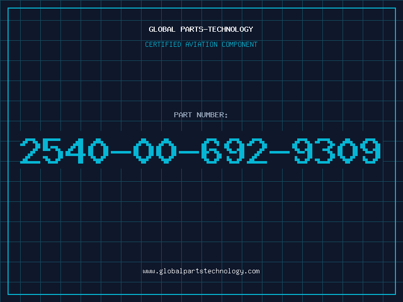 Aviation Part 2540-00-692-9309