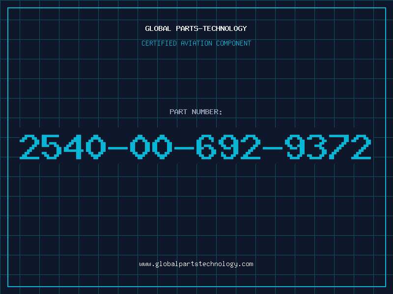 Aviation Part 2540-00-692-9372