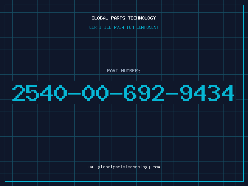 Aviation Part 2540-00-692-9434